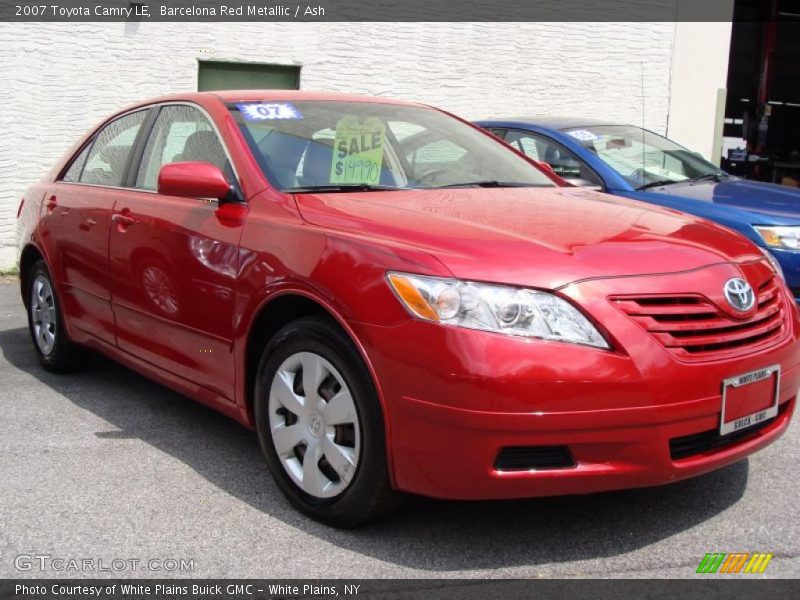 Barcelona Red Metallic / Ash 2007 Toyota Camry LE