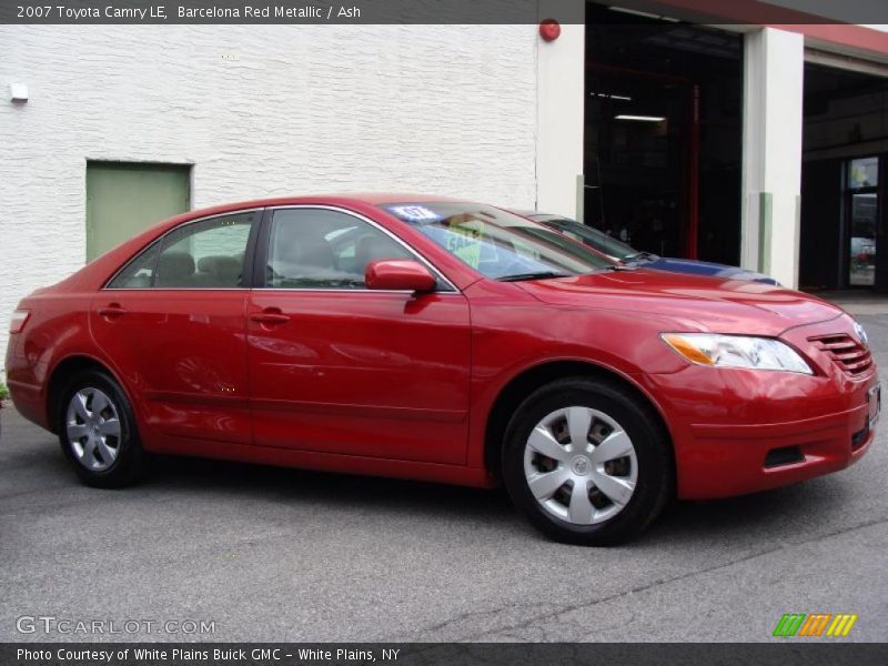 Barcelona Red Metallic / Ash 2007 Toyota Camry LE