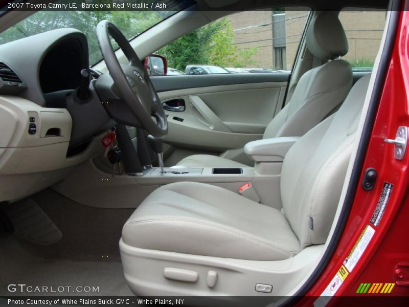 Barcelona Red Metallic / Ash 2007 Toyota Camry LE