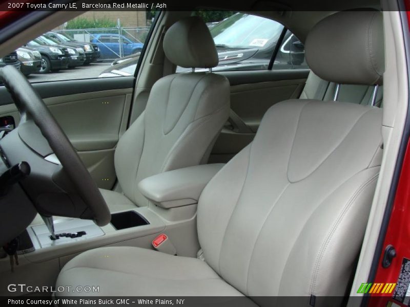 Barcelona Red Metallic / Ash 2007 Toyota Camry LE