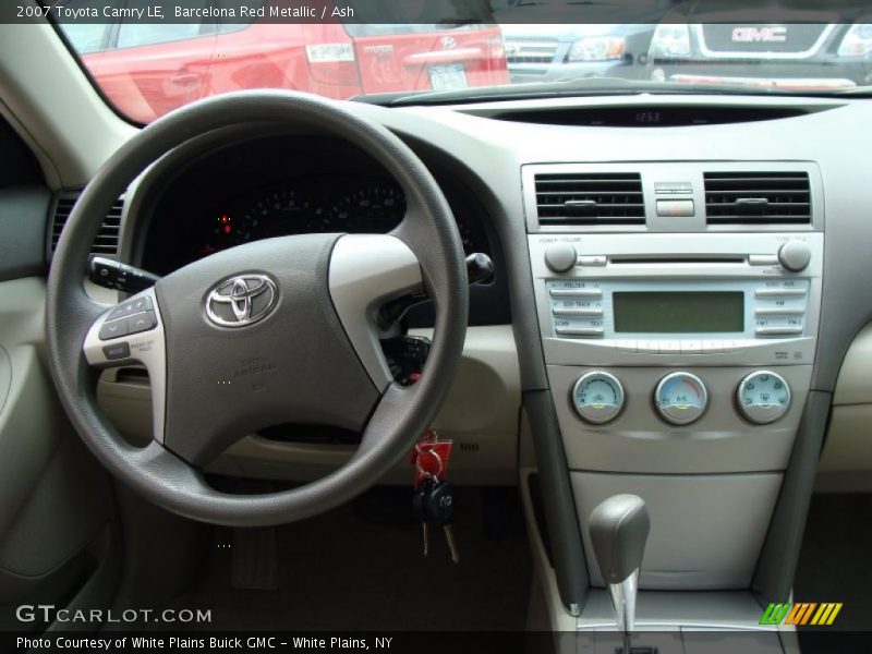 Barcelona Red Metallic / Ash 2007 Toyota Camry LE