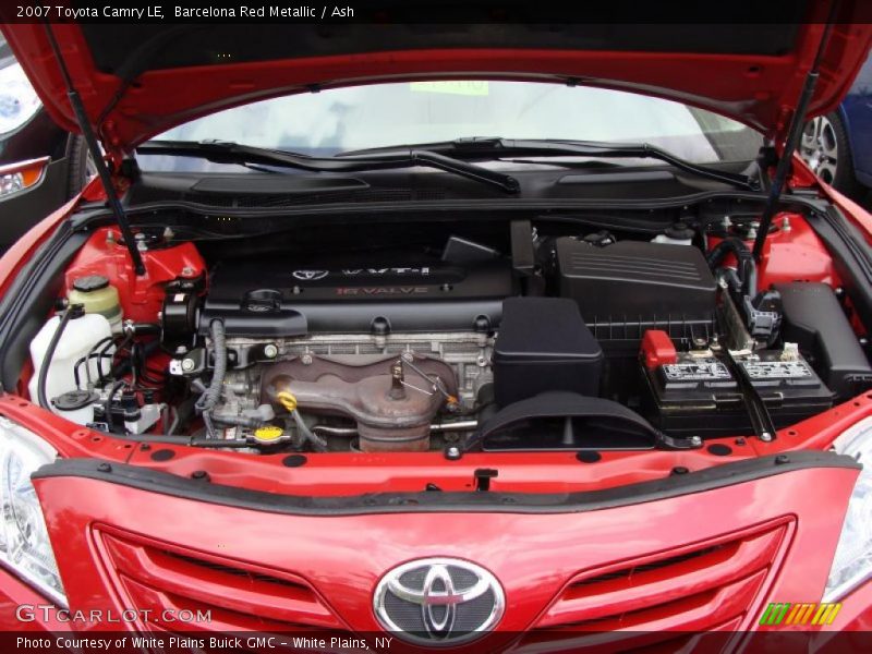 Barcelona Red Metallic / Ash 2007 Toyota Camry LE