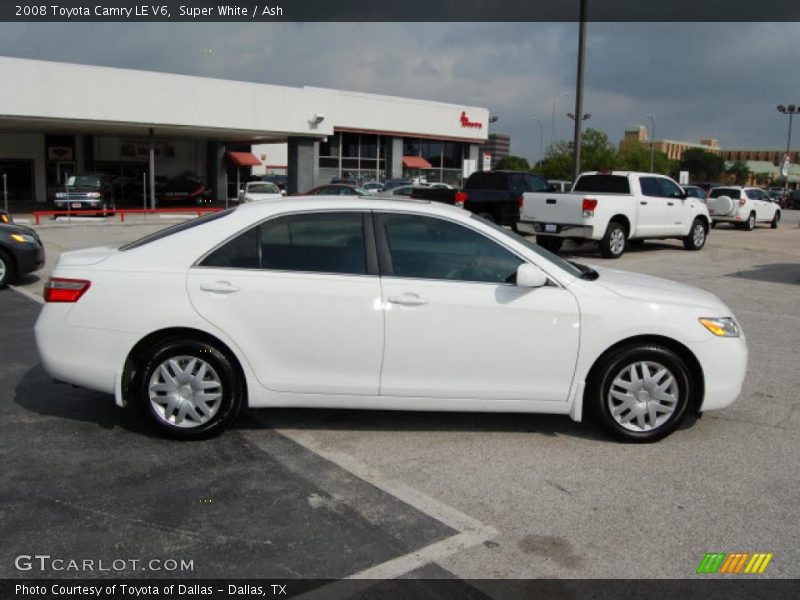 Super White / Ash 2008 Toyota Camry LE V6