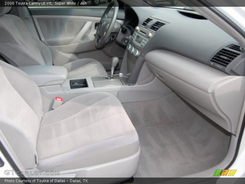 Super White / Ash 2008 Toyota Camry LE V6