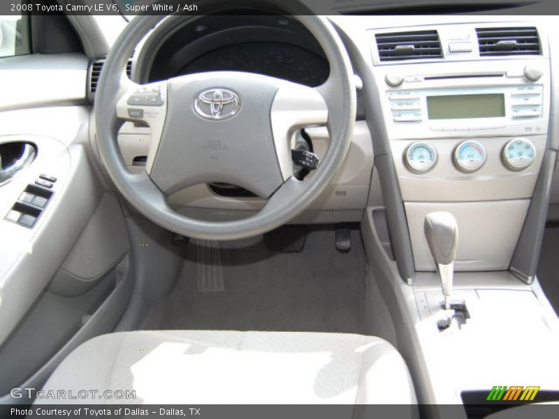 Super White / Ash 2008 Toyota Camry LE V6