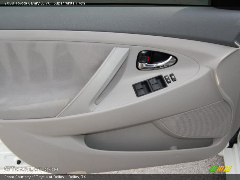 Super White / Ash 2008 Toyota Camry LE V6