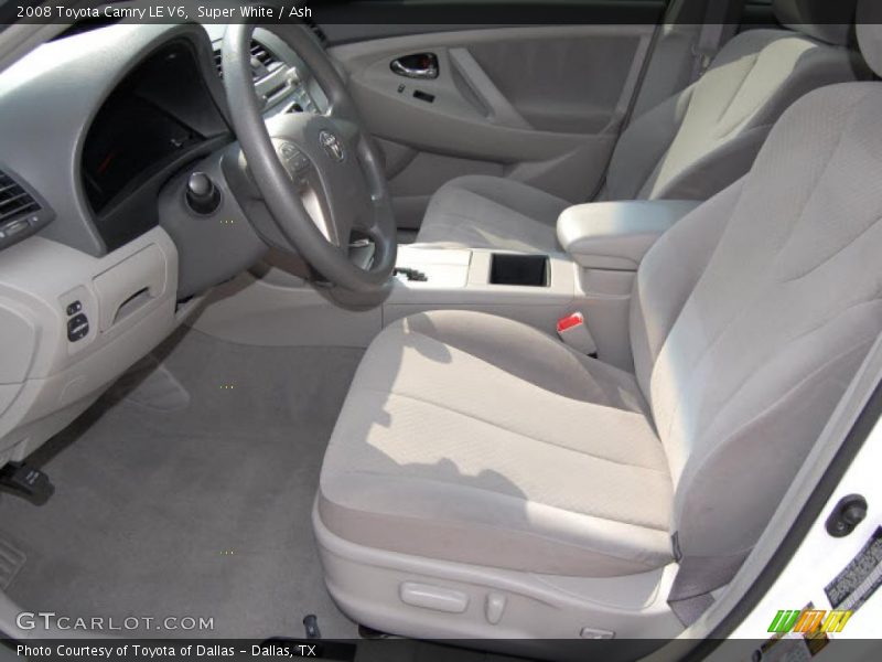 Super White / Ash 2008 Toyota Camry LE V6
