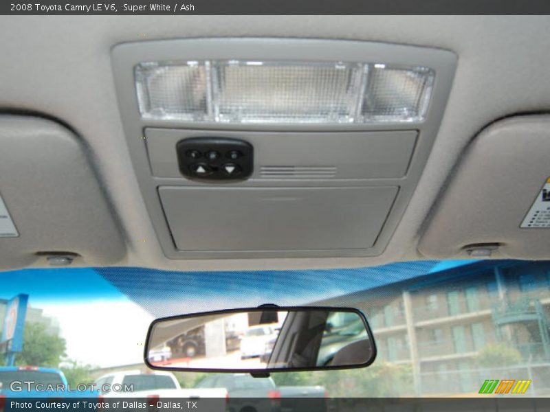 Super White / Ash 2008 Toyota Camry LE V6