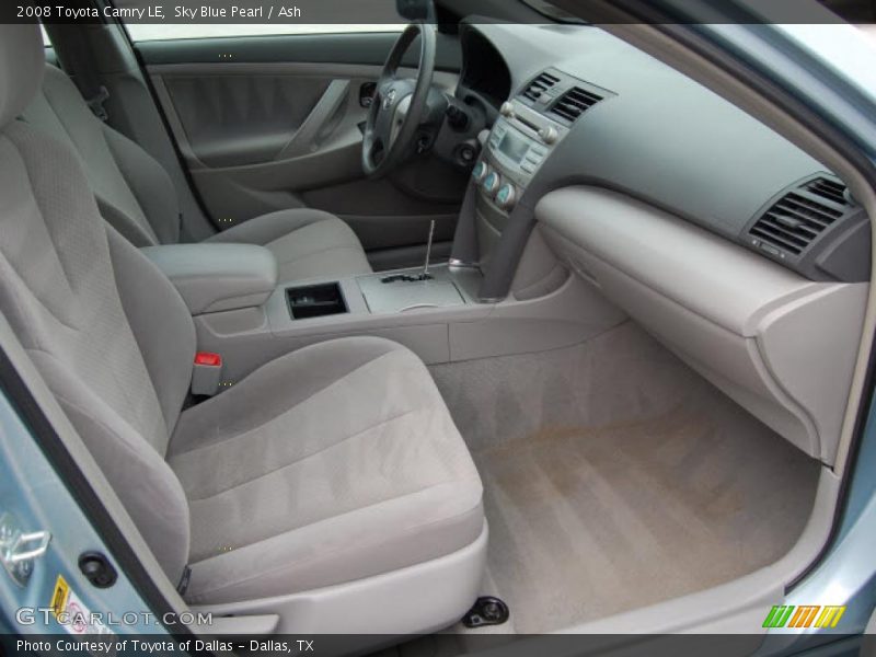 Sky Blue Pearl / Ash 2008 Toyota Camry LE