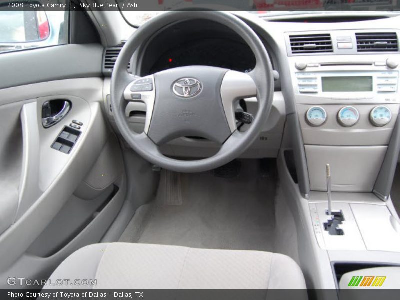 Sky Blue Pearl / Ash 2008 Toyota Camry LE