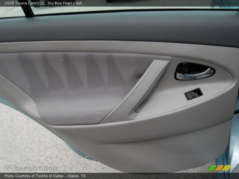Sky Blue Pearl / Ash 2008 Toyota Camry LE