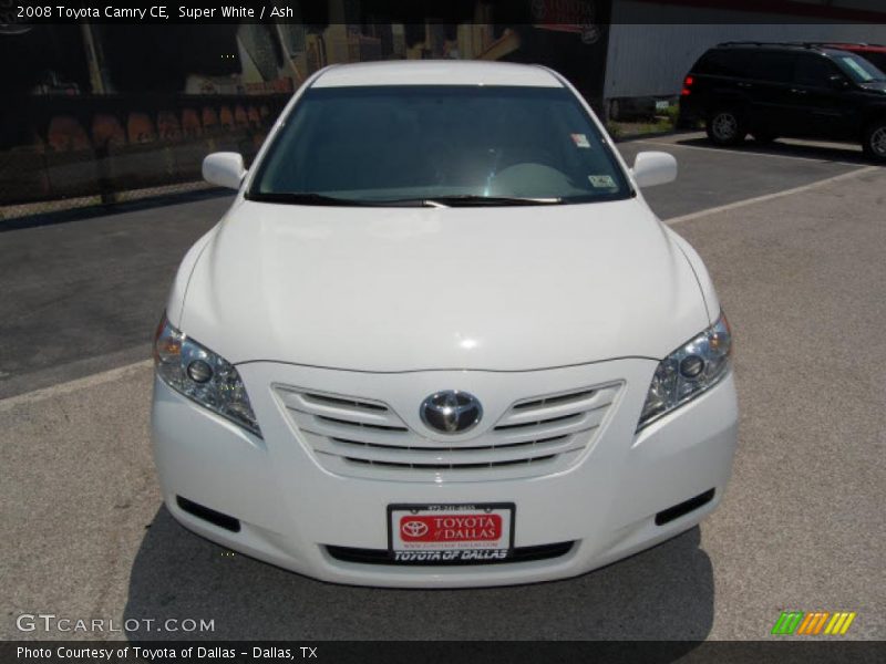 Super White / Ash 2008 Toyota Camry CE