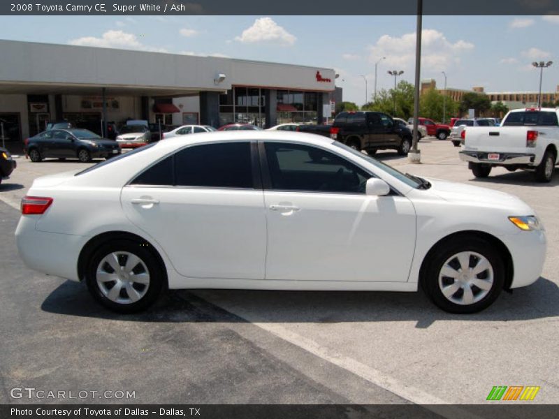 Super White / Ash 2008 Toyota Camry CE