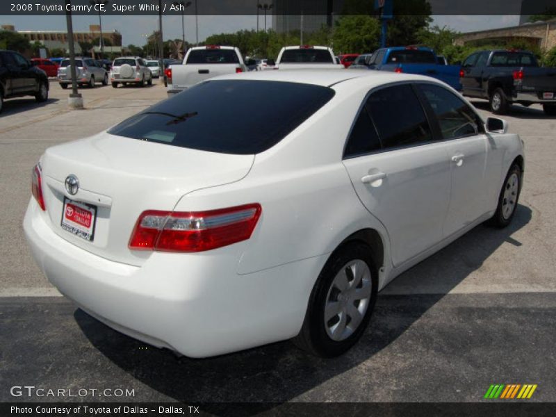 Super White / Ash 2008 Toyota Camry CE