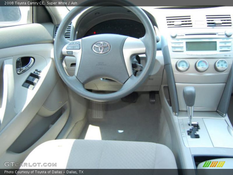 Super White / Ash 2008 Toyota Camry CE