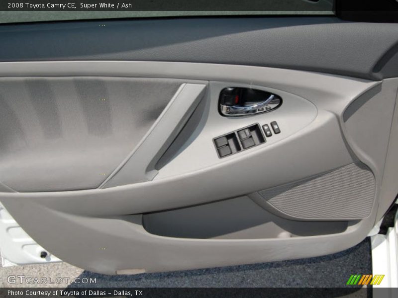 Super White / Ash 2008 Toyota Camry CE