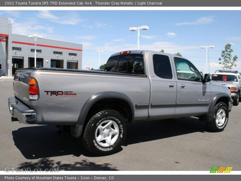Thunder Gray Metallic / Light Charcoal 2001 Toyota Tundra SR5 TRD Extended Cab 4x4