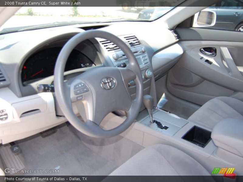 Super White / Ash 2008 Toyota Camry CE