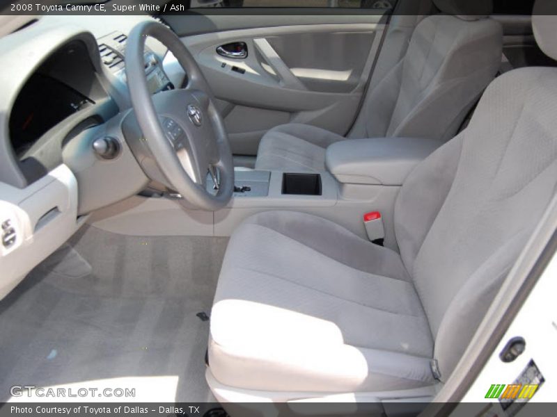 Super White / Ash 2008 Toyota Camry CE