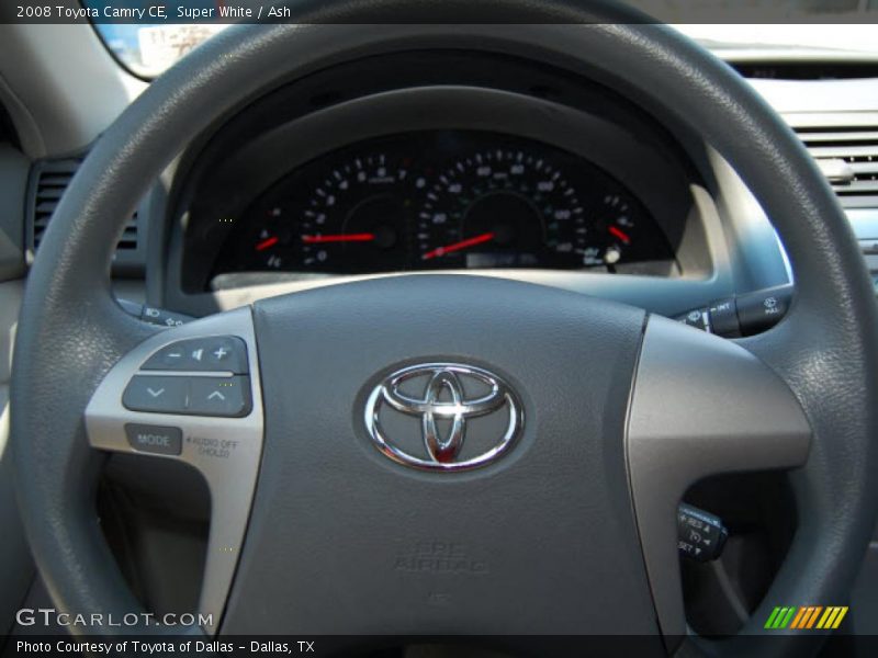 Super White / Ash 2008 Toyota Camry CE