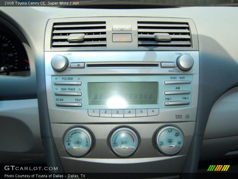 Super White / Ash 2008 Toyota Camry CE