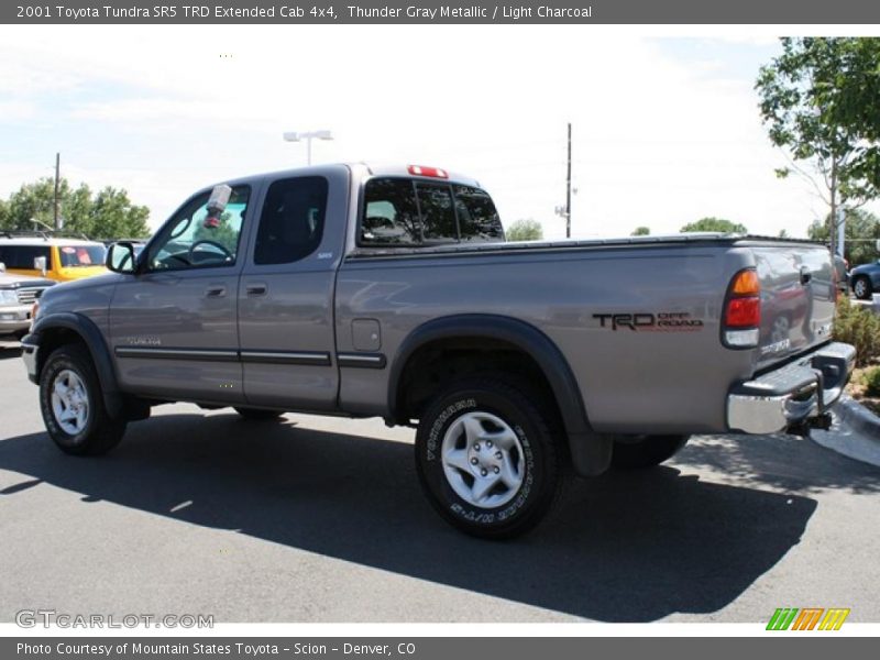 Thunder Gray Metallic / Light Charcoal 2001 Toyota Tundra SR5 TRD Extended Cab 4x4