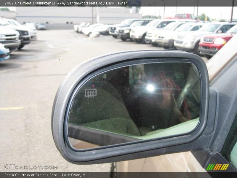 Sandalwood Metallic / Dark Pewter 2002 Chevrolet TrailBlazer LT 4x4