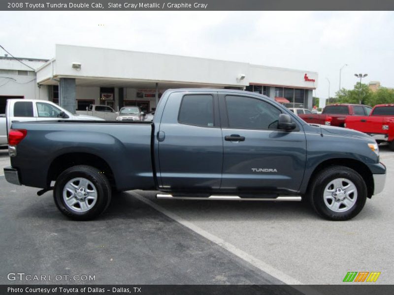 Slate Gray Metallic / Graphite Gray 2008 Toyota Tundra Double Cab