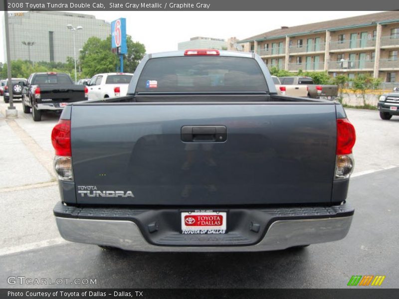 Slate Gray Metallic / Graphite Gray 2008 Toyota Tundra Double Cab