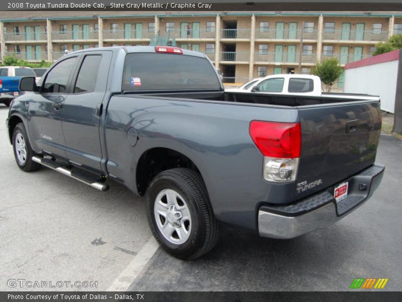 Slate Gray Metallic / Graphite Gray 2008 Toyota Tundra Double Cab