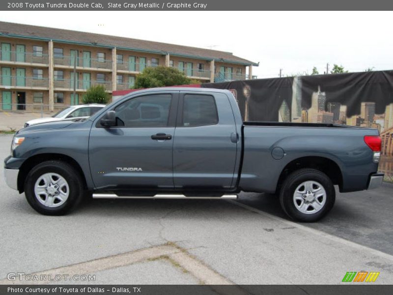 Slate Gray Metallic / Graphite Gray 2008 Toyota Tundra Double Cab