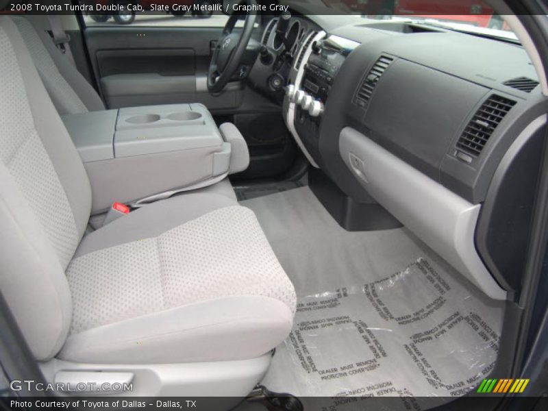 Slate Gray Metallic / Graphite Gray 2008 Toyota Tundra Double Cab