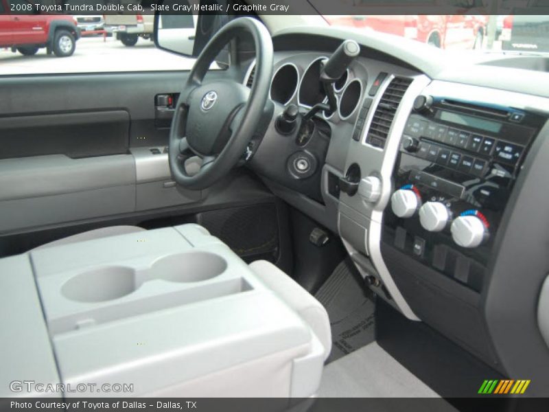 Slate Gray Metallic / Graphite Gray 2008 Toyota Tundra Double Cab