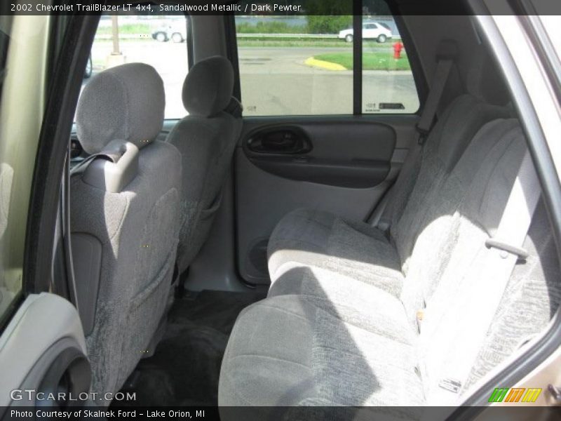 Sandalwood Metallic / Dark Pewter 2002 Chevrolet TrailBlazer LT 4x4