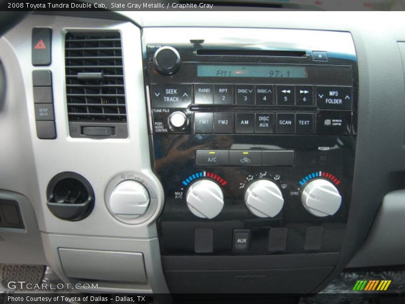 Slate Gray Metallic / Graphite Gray 2008 Toyota Tundra Double Cab