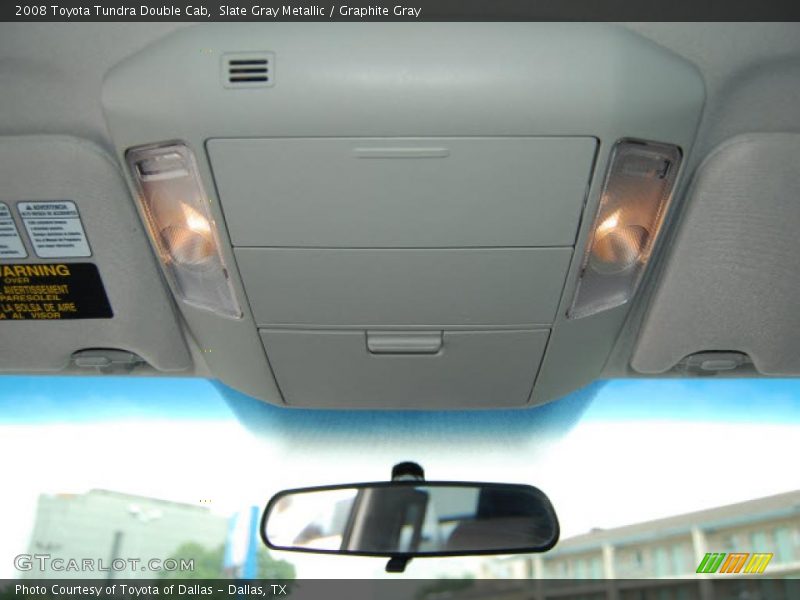 Slate Gray Metallic / Graphite Gray 2008 Toyota Tundra Double Cab