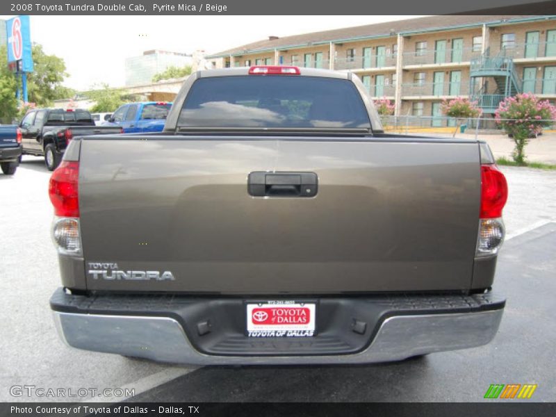 Pyrite Mica / Beige 2008 Toyota Tundra Double Cab