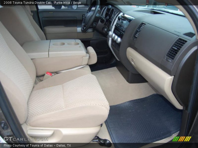 Pyrite Mica / Beige 2008 Toyota Tundra Double Cab