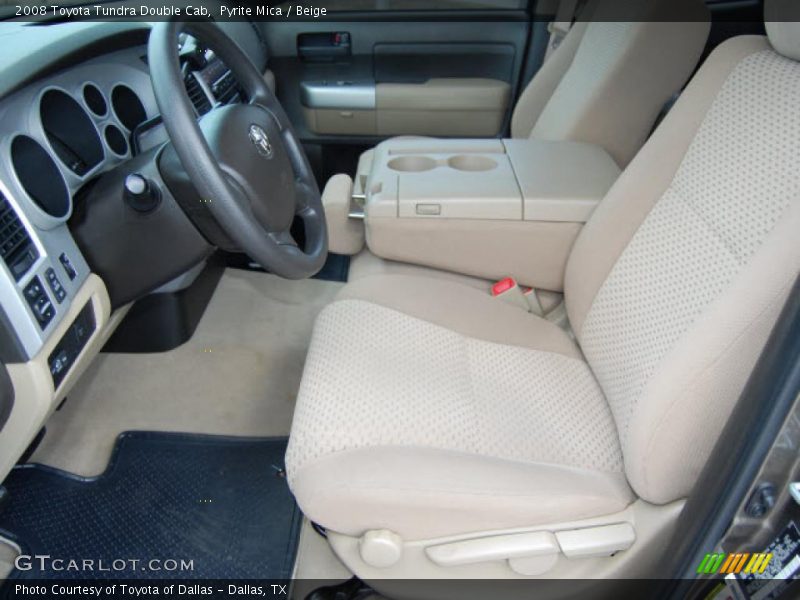 Pyrite Mica / Beige 2008 Toyota Tundra Double Cab