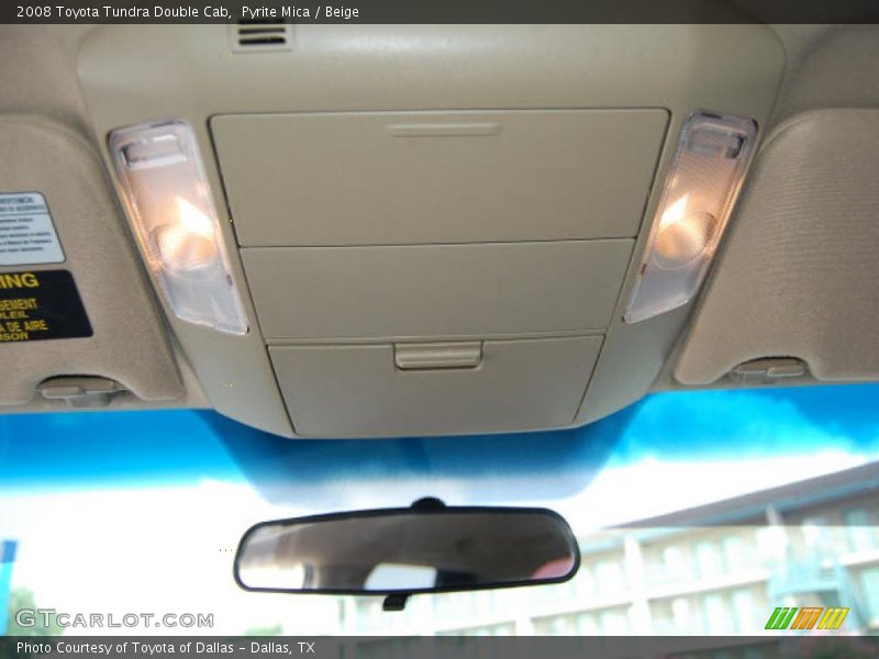 Pyrite Mica / Beige 2008 Toyota Tundra Double Cab