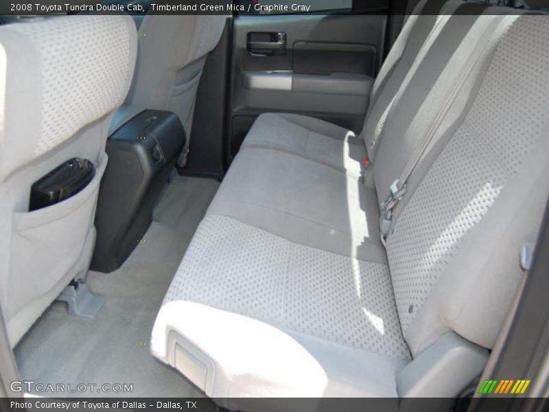 Timberland Green Mica / Graphite Gray 2008 Toyota Tundra Double Cab