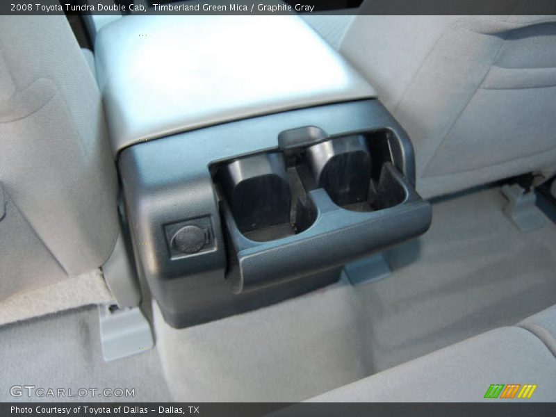 Timberland Green Mica / Graphite Gray 2008 Toyota Tundra Double Cab