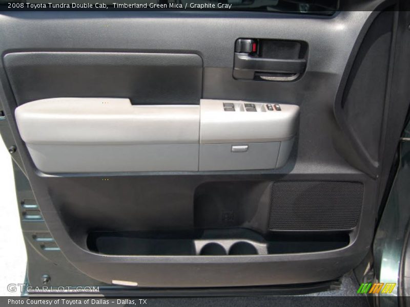 Timberland Green Mica / Graphite Gray 2008 Toyota Tundra Double Cab