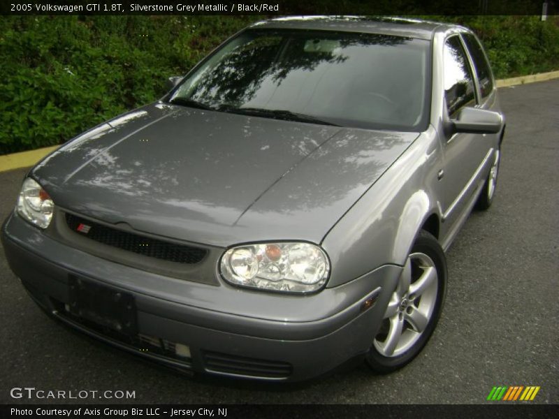 Silverstone Grey Metallic / Black/Red 2005 Volkswagen GTI 1.8T