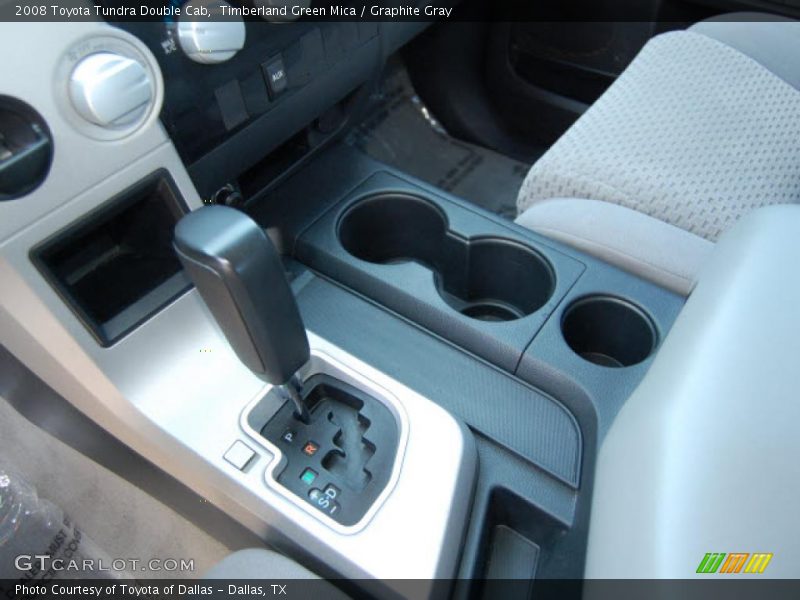 Timberland Green Mica / Graphite Gray 2008 Toyota Tundra Double Cab