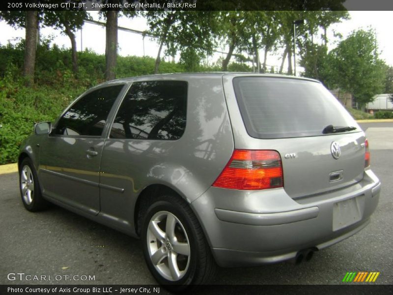 Silverstone Grey Metallic / Black/Red 2005 Volkswagen GTI 1.8T