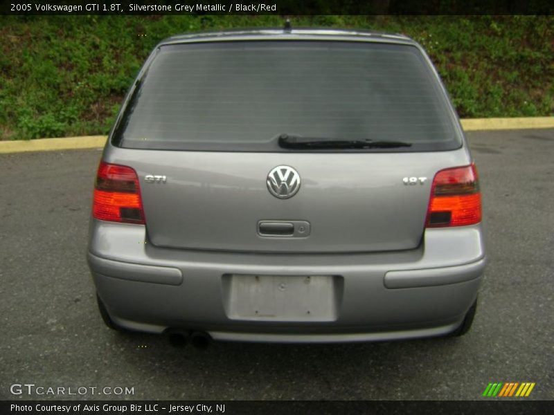 Silverstone Grey Metallic / Black/Red 2005 Volkswagen GTI 1.8T