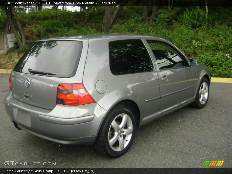 Silverstone Grey Metallic / Black/Red 2005 Volkswagen GTI 1.8T