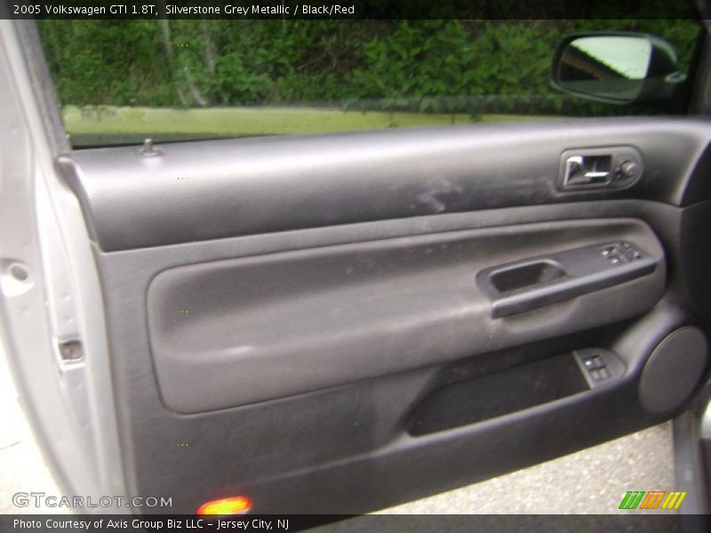 Silverstone Grey Metallic / Black/Red 2005 Volkswagen GTI 1.8T