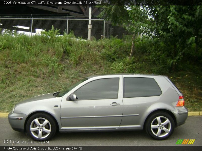 Silverstone Grey Metallic / Black/Red 2005 Volkswagen GTI 1.8T